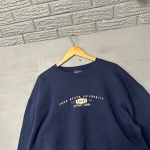 JanSport Penn State University Dad Crewneck Sweatshirt XL Navy Blue Nittany